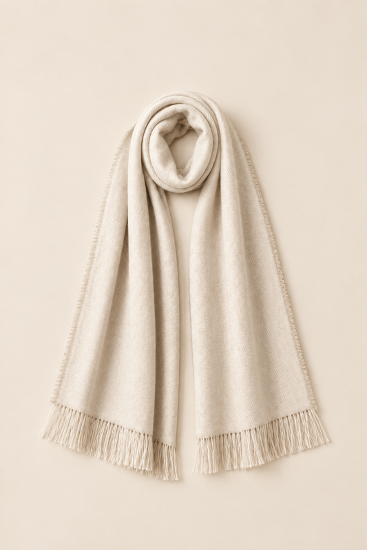 ÉLEVÉ Maison Scarf - Lune Blanche